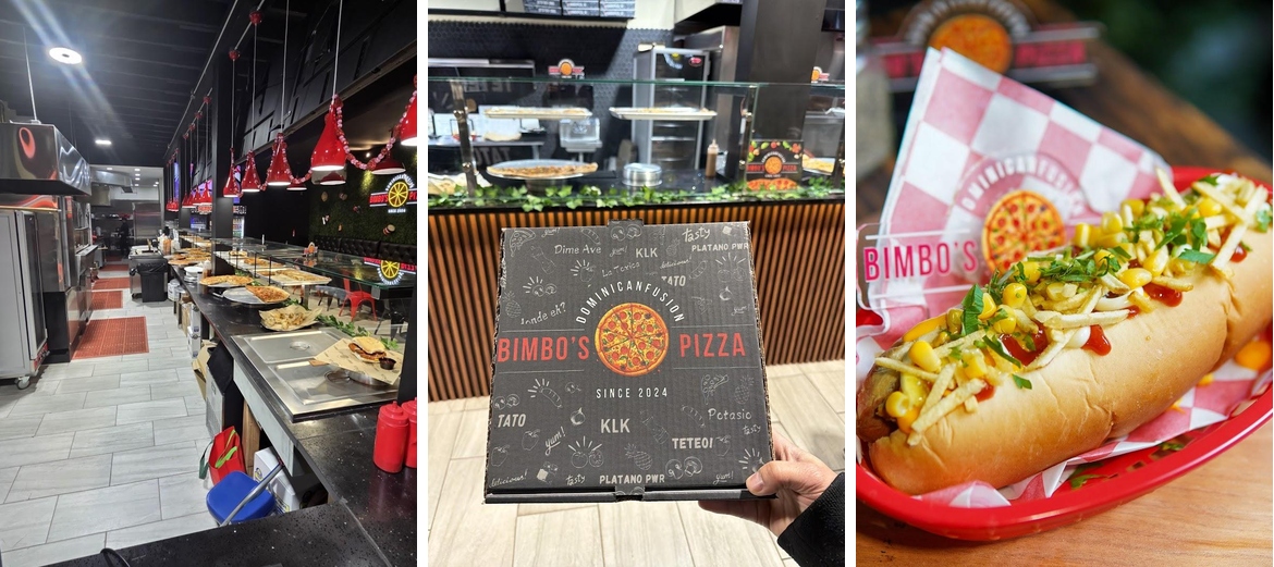 Bimbo's Pizza Menu