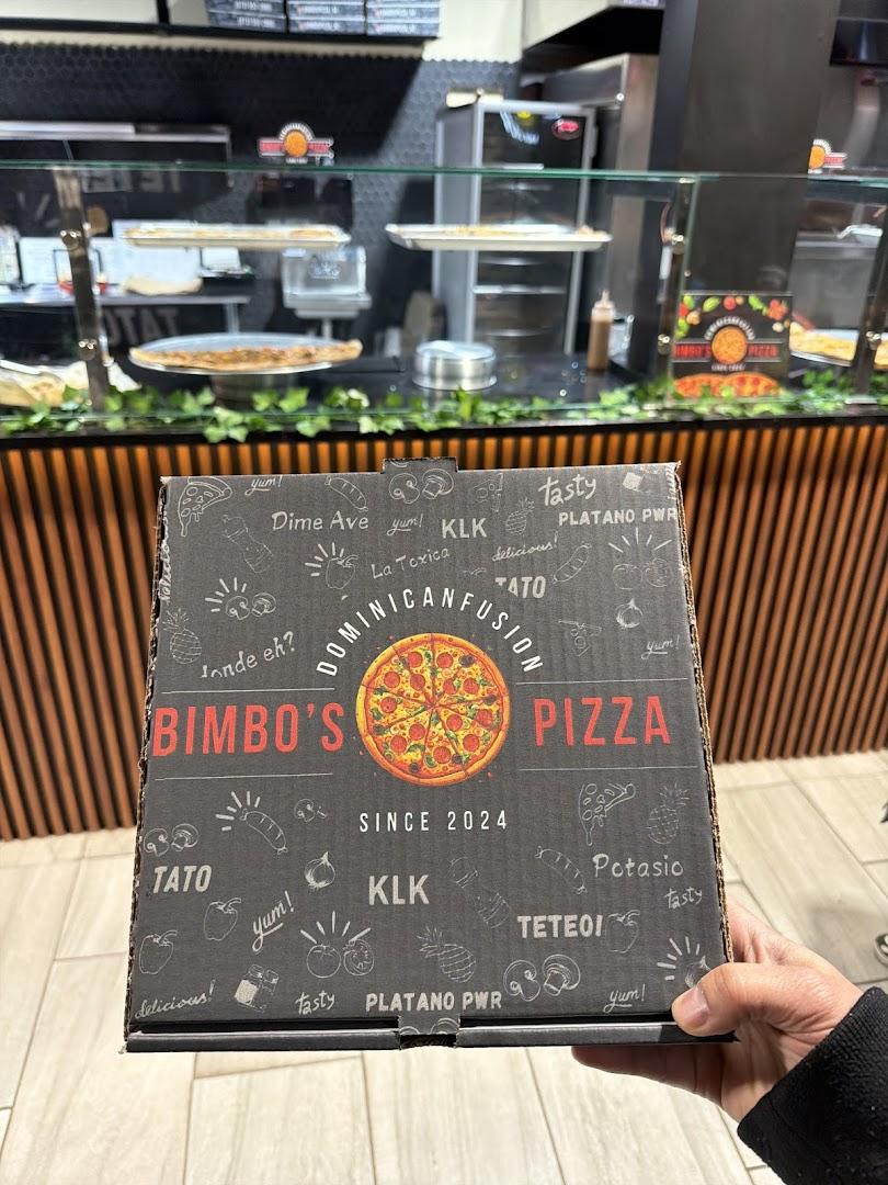 Bimbo's Pizza Menu
